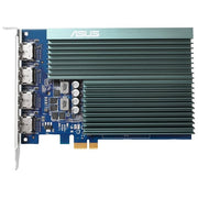 Asus GT730-4H-SL-2GD5 Scheda Grafica GeForce GT 730 2 GB GDDR5 PCIe x1 4x HDMI Single Slot Raffreddamento Passivo colore Nero