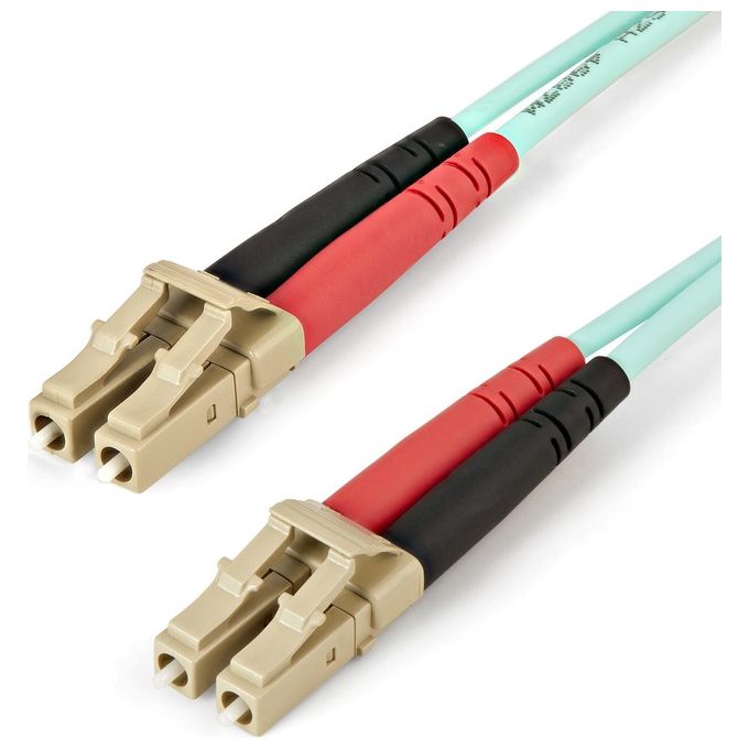 Startech Cavo in Fibra Multimodale Om4 lc 100Gb 50-125 lszh 1mt