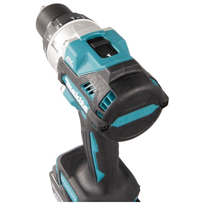 Makita DHP486RTJ LXT Trapano Avvitatore a Percussione Brushless 18V 130 Nm 2x5.0 Ah Li-ion colore Nero Blu