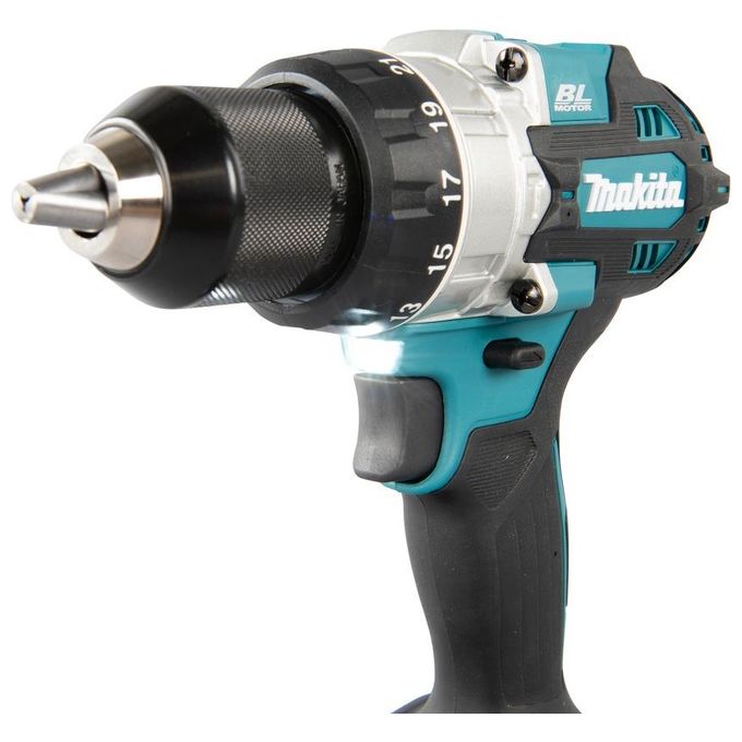 Makita DHP486RTJ LXT Trapano Avvitatore a Percussione Brushless 18V 130 Nm 2x5.0 Ah Li-ion colore Nero Blu