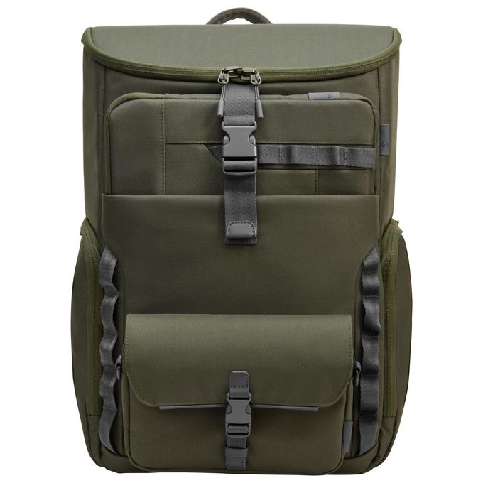 HP 9J4C1AA Zaino Modulare per Laptop 15.6'' 3 in 1 27L Resistente all'Acqua Tasca RFID colore Grigio Verde