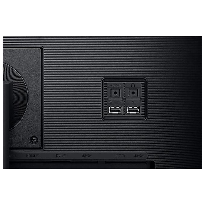 Samsung LF24T450GYUXEN F24T450GYU Monitor 24'' IPS WUXGA 1920x1200 75 Hz 5 ms Hub USB Pivot colore Nero