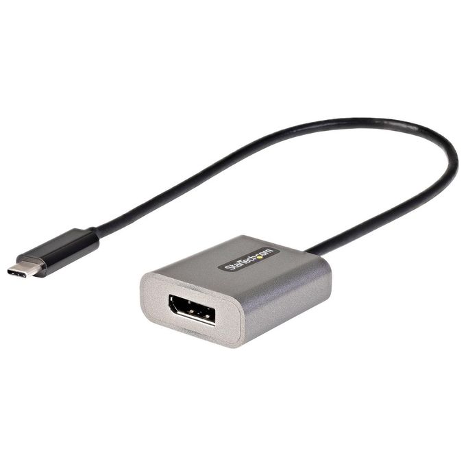 StarTech.com Adattatore USB C a DisplayPort 8K-4K 60Hz Adattatore Dongle USB-C a DisplayPort 1.4