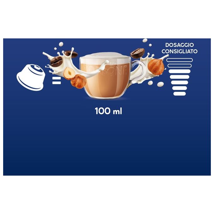 Borbone Dolce Re Nocciolone Sacchetto 16 Capsule Compatibili Dolce Gusto