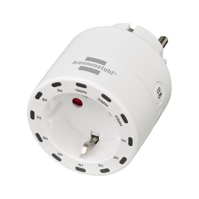 Brennenstuhl Countdown-Timer Presa di Estensione 2mt