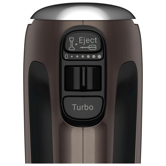 Moulinex HM653910 Powermix Silence Sbattitore Elettrico 3 in 1 600W 5 Velocita' Turbo Funzione colore Marrone