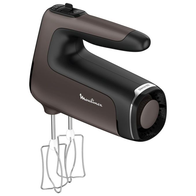 Moulinex HM653910 Powermix Silence Sbattitore Elettrico 3 in 1 600W 5 Velocita' Turbo Funzione colore Marrone