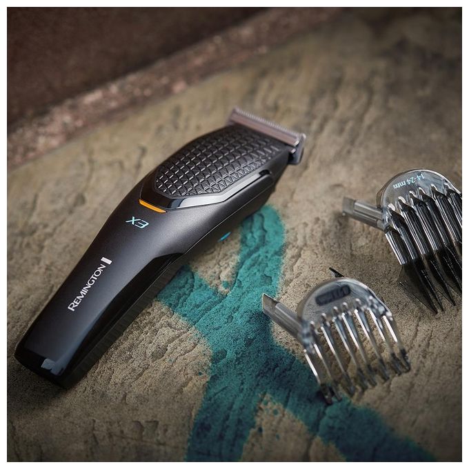 Remington HC3000 Power X Series X3 Tagliacapelli 22 lunghezze lame acciaio autonomia 45 min colore Nero
