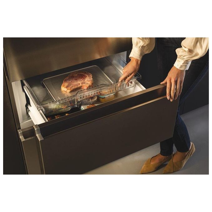 Haier B3FE788CPJW Serie 7 Frigorifero 4 Porte French Door 458 L 191 cm Classe E 37 dB Total No Frost colore Inox