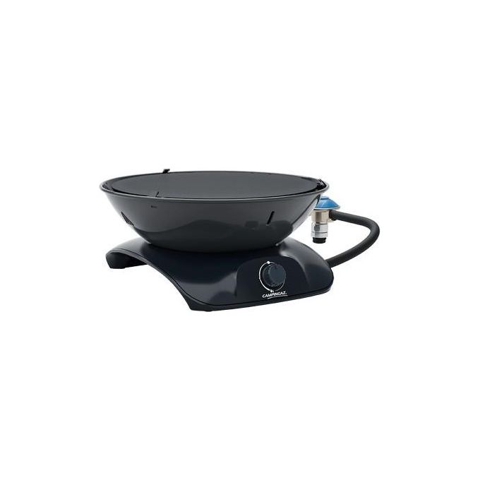 Campingaz 2000038776 360 Grill CV Grill da tavolo 2400 W 1 bruciatore a 360° con accensione Piezoelettrica PushandTurn colore Nero