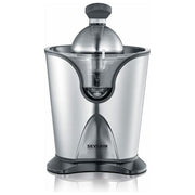 Severin CP 3544 Spremiagrumi Elettrico a Leva 160 W Doppio Cono Capacita' 0,4 L Parti Lavabili in Lavastoviglie colore Nero Acciaio Inox