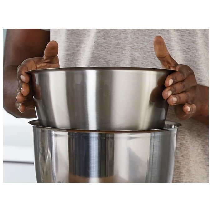 Kenwood KVL85.004SI Titanium Chef Baker XL Robot da Cucina 1200 W Ciotola 7 L con Bilancia Integrata colore Argento