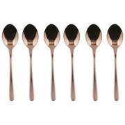 Sambonet Taste PVD 6 Cucchiaini Moka Rame Lucido