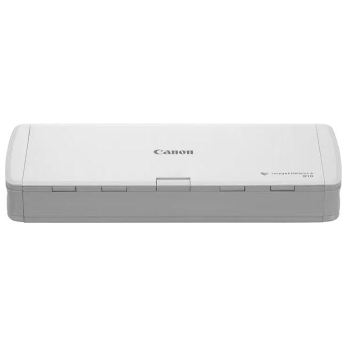 Canon 4861C003 imageFORMULA R10 Scanner Portatile ADF 20 Fogli Fronte Retro 12 ppm USB 600 x 600 dpi colore Bianco