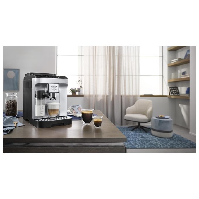 De'Longhi ECAM290.61.SB Magnifica Evo Macchina da caffe' Automatica 1.8 L 15 bar 1450 W LatteCrema colore Argento