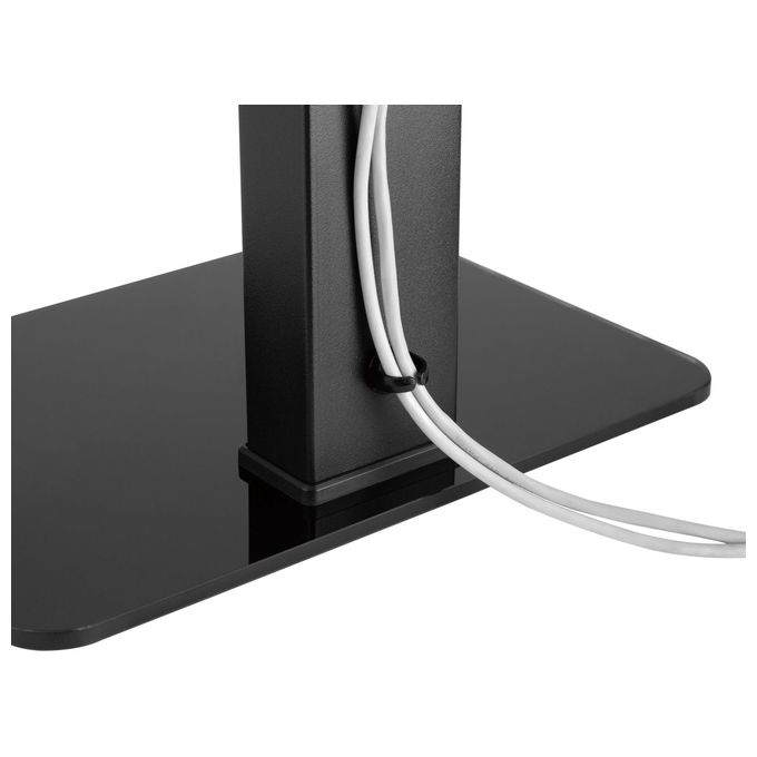 Equip 650612 Supporto per TV da Tavolo Universale 37'' a 70'' Fino a 40 Kg Regolabile in Altezza VESA 600x400 colore Nero