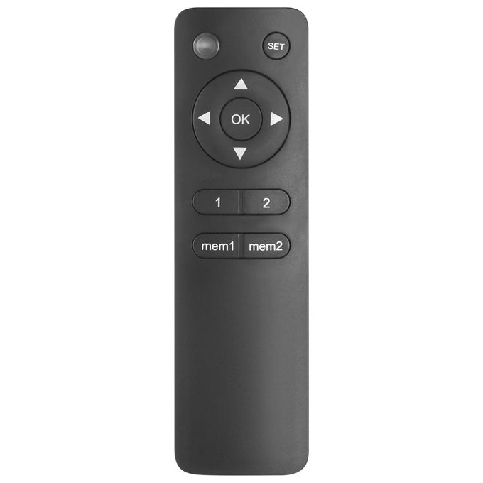 Equip 650329 Staffa di montaggio a soffitto motorizzata per TV 32'' - 70'' fino a 35 Kg inclinazione 0 - 75° con telecomando colore Nero