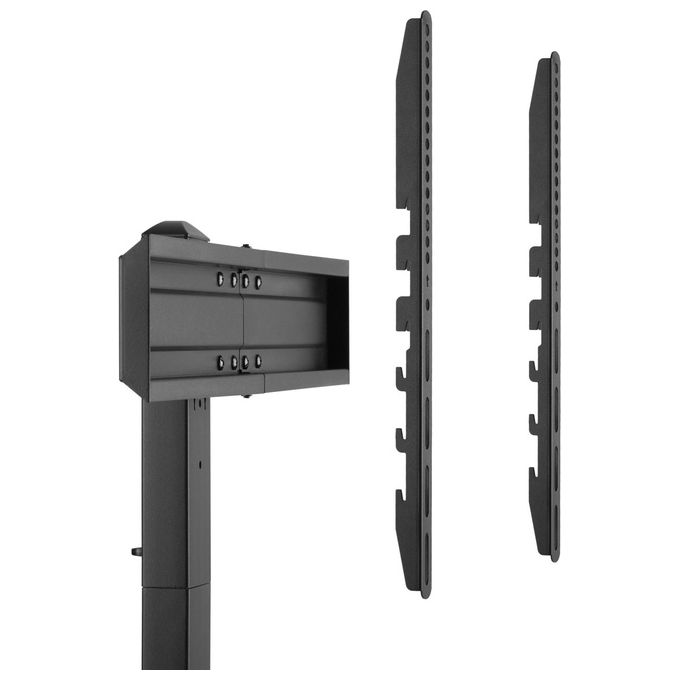 Equip 650612 Supporto per TV da Tavolo Universale 37'' a 70'' Fino a 40 Kg Regolabile in Altezza VESA 600x400 colore Nero