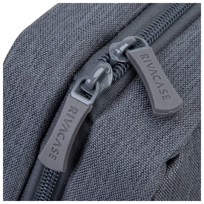 Rivacase Borsa Antifurto per Notebook da 15.6'' Grigio Scuro
