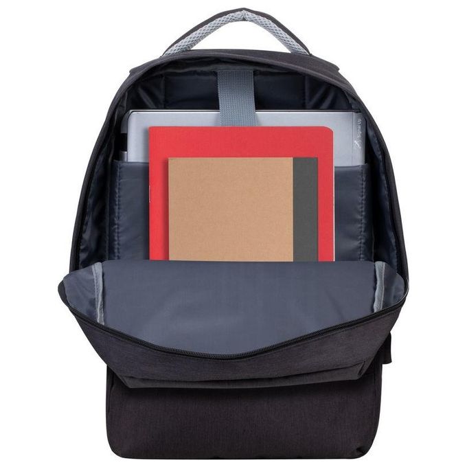 Rivacase 7562 Prater Zaino per Notebook 15.6'' con Porta USB Esterna e Funzione Antifurto colore Nero