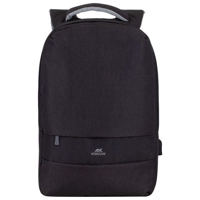 Rivacase 7562 Prater Zaino per Notebook 15.6'' con Porta USB Esterna e Funzione Antifurto colore Nero