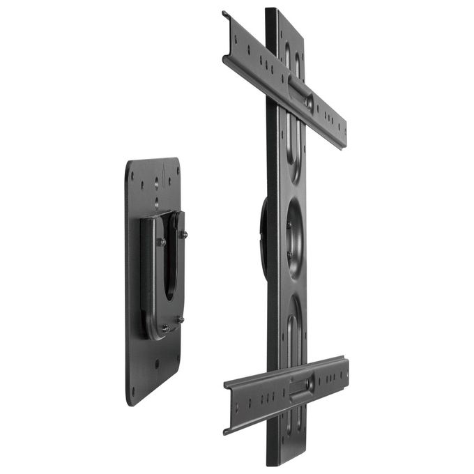 Equip 650331 Supporto a Parete per TV Rotante Universale da 37'' a 80'' Compatibilita' VESA 200x200 600x400 mm Carico Massimo 50 Kg colore Nero