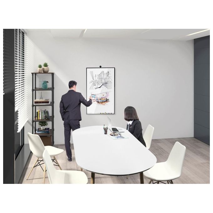 Equip 650331 Supporto a Parete per TV Rotante Universale da 37'' a 80'' Compatibilita' VESA 200x200 600x400 mm Carico Massimo 50 Kg colore Nero