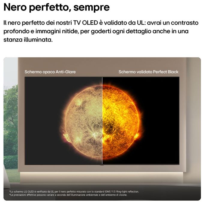LG OLED65B6ELC.API Serie B6E TV OLED 4K 120Hz G-Sync Dolby Vision colore Marrone