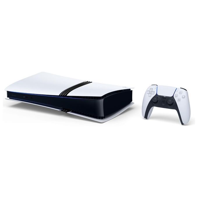 Sony CFI-7121 PlayStation 5 Pro Console 2TB SSD Wi-Fi Ray Tracing PSSR 4K 120Hz colore Nero Bianco