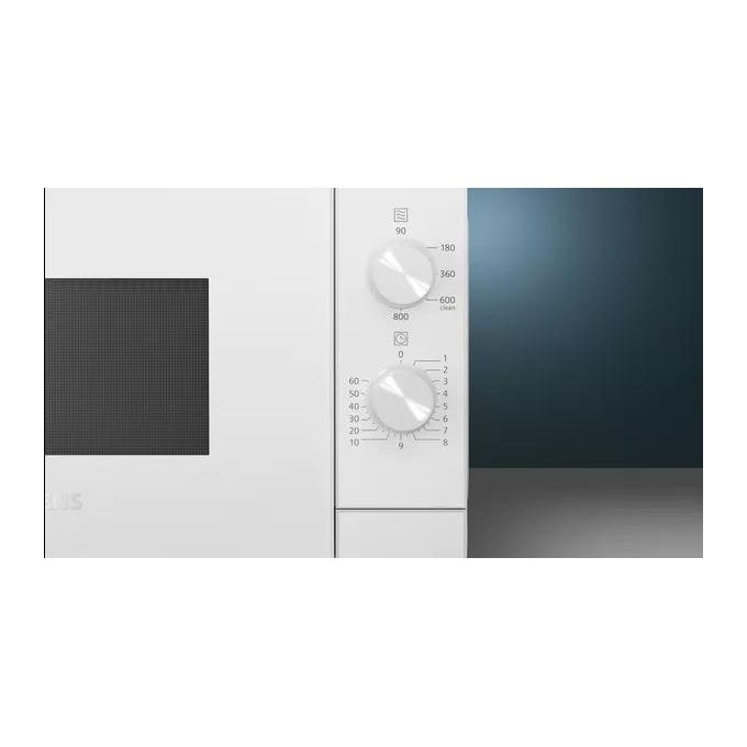 Siemens FF020LMW0 iQ300 Forno a microonde Superficie Piana Solo Microonde 20 L 800 W 5 livelli di potenza colore Bianco
