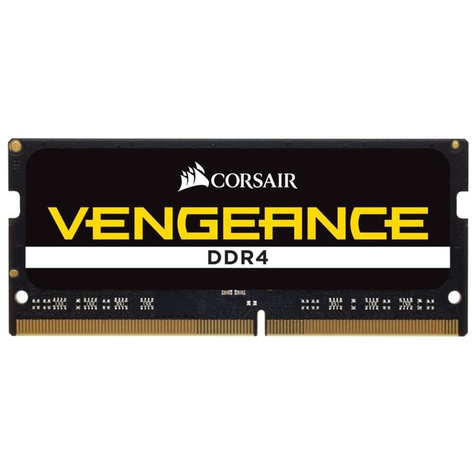 Corsair CMSX8GX4M1A3200C22 Vengeance Memoria RAM SODIMM 8GB DDR4 3200MHz CL22 1.2V Non-ECC colore Nero