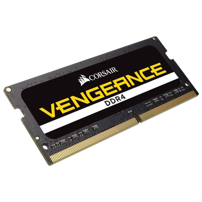 Corsair CMSX8GX4M1A3200C22 Vengeance Memoria RAM SODIMM 8GB DDR4 3200MHz CL22 1.2V Non-ECC colore Nero