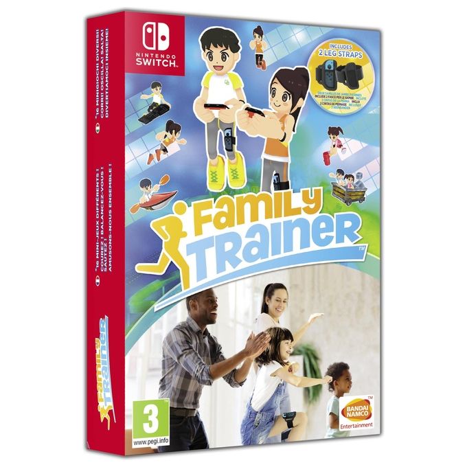 Infogrames 114647 Family Trainer Gioco per Nintendo Switch con Supporto Fisico Lingue ITA Ted Inglese ESP Francese colore Nero