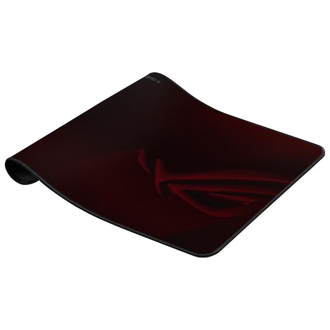 ASUS 90MP02H0-BPUA00 ROG Scabbard II Tappetino per mouse gaming Tessuto intrecciato con nano-rivestimento Militare Base in gomma antiscivolo 360x260x3 mm colore Rosso