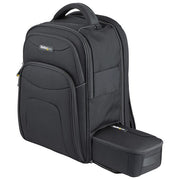 StarTech NTBKBAG156 Zaino per Laptop 15.6'' con Custodia Accessori Rimovibile Scomparto Espandibile Tasche per Tablet e Bottiglia Materiale Nylon 1680D colore Nero