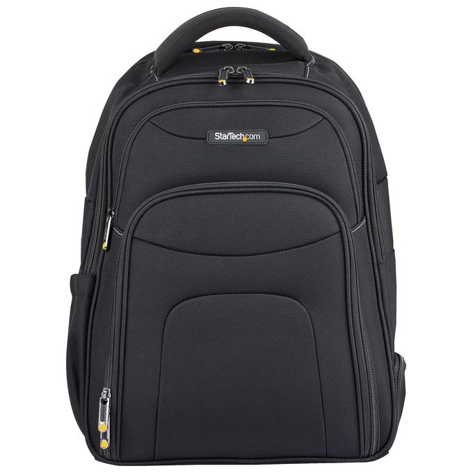 StarTech NTBKBAG173 Zaino Porta PC 17.3'' Nylon Balistico 1680D Custodia Accessori Rimovibile Ergonomico colore Nero