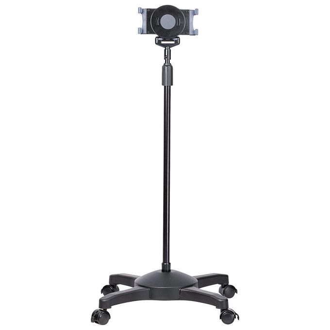 StarTech.com STNDTBLTMOB Supporto per Tablet da Pavimento con Ruote Bloccabili 7'' 11'' Altezza Regolabile 92,5 146,8 cm Rotazione 360° colore Nero