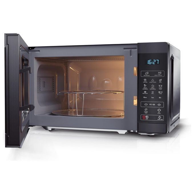 Sharp YC-MG02EB Forno a microonde con Grill 20 L 800 W 11 livelli di potenza 8 programmi colore Nero