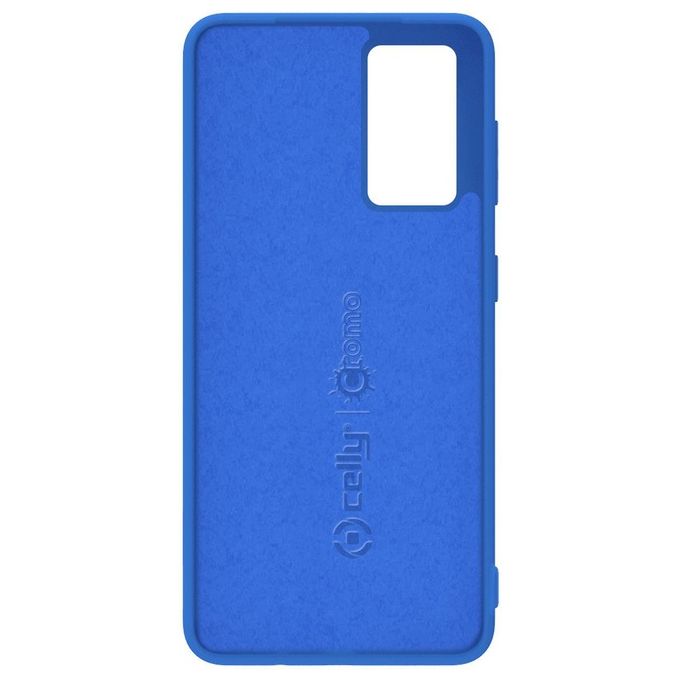 Celly Cover Cromo per Samsung Galaxy A52 5G 4G A52s 5G Blu