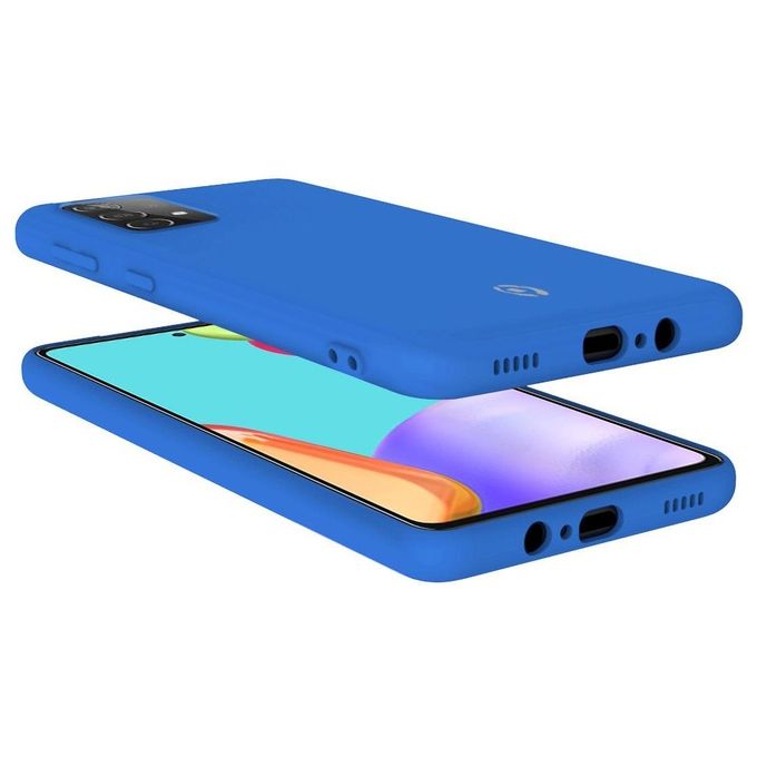 Celly Cover Cromo per Samsung Galaxy A52 5G 4G A52s 5G Blu