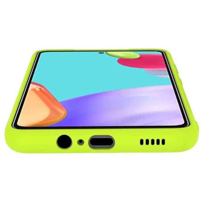 Celly Cover Cromo per Samsung A52 5G 4G A52s 5G Giallo