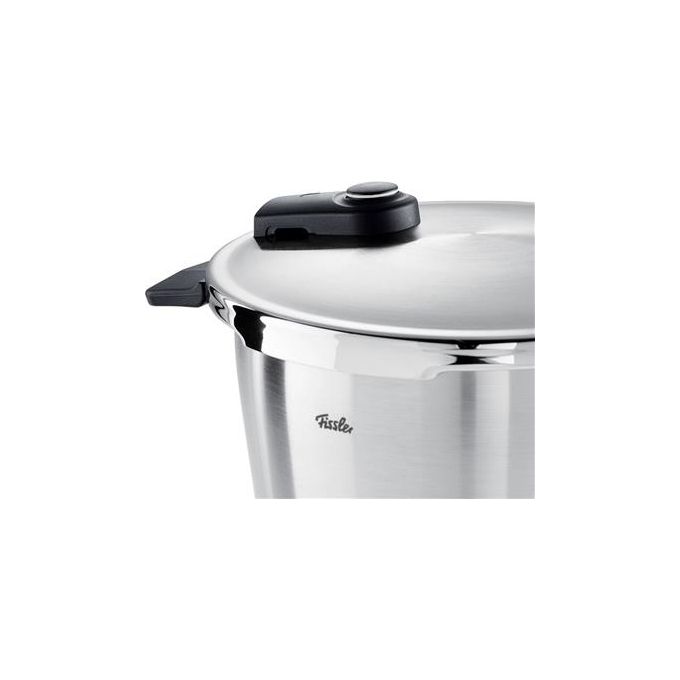 Fissler 4009209401294 Vitaquick Pentola a pressione Acciaio inox 10 L adatta a tutte le fonti di calore incluso coperchio abbinato colore Argento