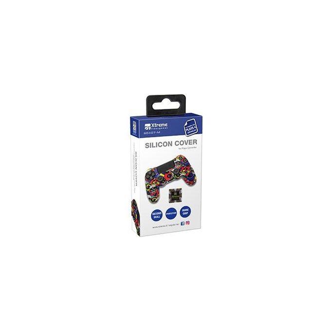 XTREME Copertura in Silicone per Controller di PlayStation 4 Design Ergonomico e Massima Protezione per un Gioco Intenso