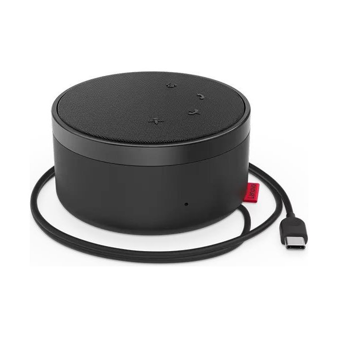 Lenovo 4XD1C82055 Go Wired Speakerphone Vivavoce USB tipo-C Riduzione Rumore Beamforming 3 W colore Nero