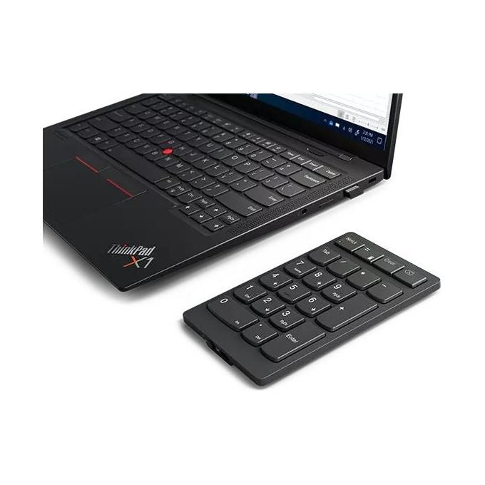 Lenovo 4Y41C33791 Tastierino Numerico Wireless RF 2.4 GHz 21 Tasti Grigio