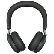 Jabra 27599-999-899 Evolve2 75 Auricolare Wireless Bluetooth 5.2 con Cancellazione Attiva del Rumore e Microfono a 8 Microfoni colore Nero