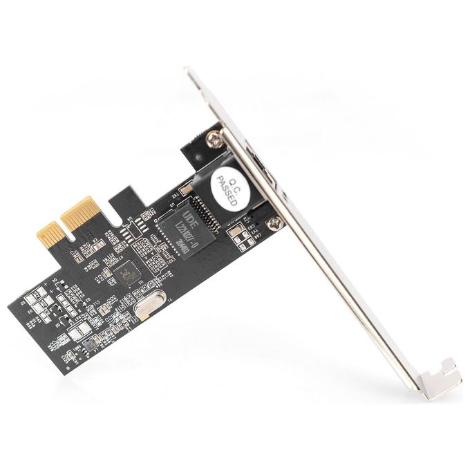 Digitus DN-10135 Scheda di rete Gigabit Ethernet PCI Express 2.5G 2500 Mbit-s 10-100-1000-2500BASE-T colore Nero