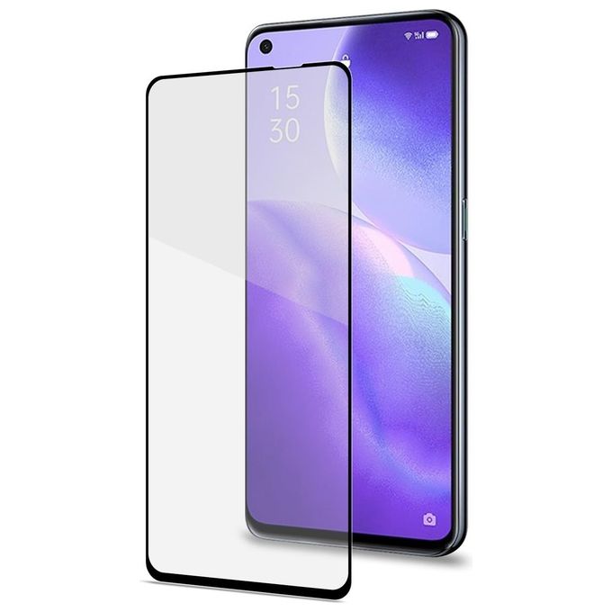 Celly Full Glass per Oppo Find X3 Lite 5G Nero