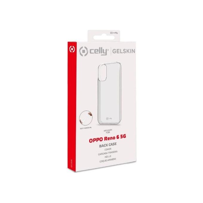 Celly Tpu Cover per Oppo Reno 6 5G
