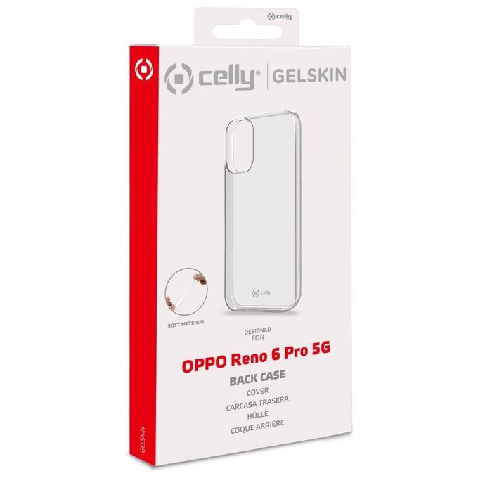 Celly Tpu Cover per Oppo Reno 6 Pro 5G